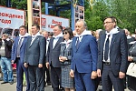 В саратовском парке им.Ю.А.Гагарина заложена юбилейная аллея