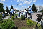 Экологическая акция «Зеленый сквер» в Самаре
